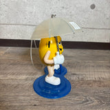 ラジオ　【M&M's】　キャラクターラジオ　フィギュア　アンブレラデザイン　イエロー