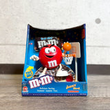 ディスペンサー　【M&M's】　キャンディディスペンサー　フィギュア　箱付き　バスケットボールデザイン　レッド