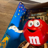 ディスペンサー　【M&M's】　キャンディディスペンサー　フィギュア　箱付き　バスケットボールデザイン　レッド