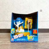 ディスペンサー　【M&M's】　キャンディディスペンサー　フィギュア　箱付き　ゴルフデザイン　ブルー