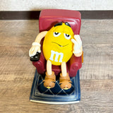 ディスペンサー　【M&M's】　キャンディディスペンサー　フィギュア　リラックスデザイン　イエロー