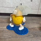 ラジオ　【M&M's】　キャラクターラジオ　フィギュア　アンブレラデザイン　イエロー