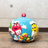 クッキージャー　【M＆M’s（エムアンドエムズ）】　陶器ポット