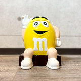 大型クッキージャー　【M&M‘s(エムアンドエムズ)】　イエロー　陶器ポット