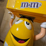 ストアディスプレイ 【M&M'S（エムアンドエムズ）】イエロー　アメトイ　ショップ什器