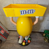 ストアディスプレイ 【M&M'S（エムアンドエムズ）】イエロー　アメトイ　ショップ什器