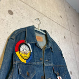 パッチカスタムジャケット 【Levi's（リーバイス）】　1970年代　デニムジャケット　古着