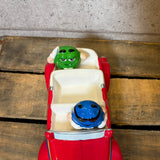 キャンディディッシュ 【M&M's（エムアンドエムズ）】 ブルー＆グリーン クラシックカー 陶器製