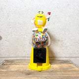 ディスペンサー 【M&M's（エムアンドエムズ）】 イエロー ローズ ガムボールマシンデザイン