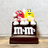 ディスペンサー 【M&M's（エムアンドエムズ）】 イエロー＆レッド 陶器ディスペンサー