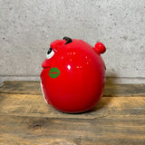 クッキージャー 【M&M's（エムアンドエムズ）】 レッド キスマーク 陶器ジャー GALERIE社製 2003年