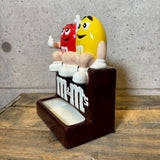 ディスペンサー 【M&M's（エムアンドエムズ）】 イエロー＆レッド 陶器ディスペンサー