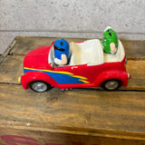 キャンディディッシュ 【M&M's（エムアンドエムズ）】 ブルー＆グリーン クラシックカー 陶器製