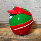 クッキージャー 【M&M's（エムアンドエムズ）】 グリーン ウェイトレス 陶器ジャー GALERIE社製