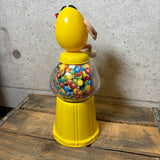ディスペンサー 【M&M's（エムアンドエムズ）】 イエロー ローズ ガムボールマシンデザイン