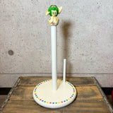 ペーパーホルダー 【M&M's（エムアンドエムズ）】 グリーン キッチンペーパーホルダー 箱付き