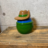 クッキージャー 【M&M's（エムアンドエムズ）】 ブルー カウボーイデザイン（GALERIE社製）