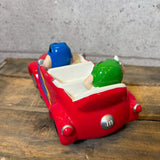キャンディディッシュ 【M&M's（エムアンドエムズ）】 ブルー＆グリーン クラシックカー 陶器製