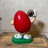 ディスペンサー 【M&M's（エムアンドエムズ）】 レッド アメリカンフットボールデザイン