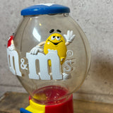 ディスペンサー 【M&M's（エムアンドエムズ）】 レッド＆イエロー ガムボールマシンデザイン