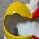 ディスペンサー 【M&M's（エムアンドエムズ）】 イエロー＆レッド 陶器ディスペンサー