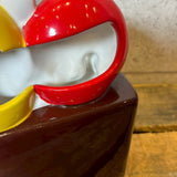 ディスペンサー 【M&M's（エムアンドエムズ）】 イエロー＆レッド 陶器ディスペンサー