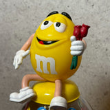 ディスペンサー 【M&M's（エムアンドエムズ）】 イエロー ローズ ガムボールマシンデザイン