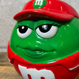 クッキージャー 【M&M's（エムアンドエムズ）】 グリーン ウェイトレス 陶器ジャー GALERIE社製