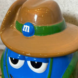 クッキージャー 【M&M's（エムアンドエムズ）】 ブルー カウボーイデザイン（GALERIE社製）