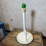 ペーパーホルダー 【M&M's（エムアンドエムズ）】 グリーン キッチンペーパーホルダー 箱付き