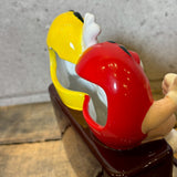 ディスペンサー 【M&M's（エムアンドエムズ）】 イエロー＆レッド 陶器ディスペンサー