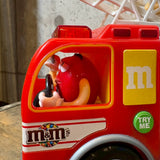 ディスペンサー 【M&M's（エムアンドエムズ）】 Fire Truck（ファイヤートラック） 消防車デザイン