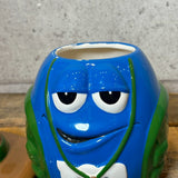 クッキージャー 【M&M's（エムアンドエムズ）】 ブルー カウボーイデザイン（GALERIE社製）
