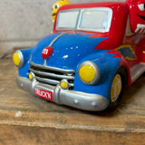 キャンディディッシュ 【M&M's（エムアンドエムズ）】 PICKUP TRUCK（ピックアップトラック） ブルー×レッド 陶器製
