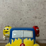 キャンディディッシュ 【M&M's（エムアンドエムズ）】 HOT ROD PICKUP TRUCK（ホットロッド ピックアップトラック）ブルー×イエロー 陶器製