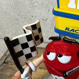 ディスペンサー 【M&M's（エムアンドエムズ）】 Racing Team（レーシングチーム） NASCAR キャンディディスペンサー