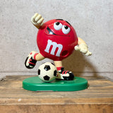 ディスペンサー 【M&M's（エムアンドエムズ）】 レッド サッカー Soccer キャンディディスペンサー 1999年製