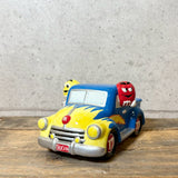 キャンディディッシュ 【M&M's（エムアンドエムズ）】 HOT ROD PICKUP TRUCK（ホットロッド ピックアップトラック）ブルー×イエロー 陶器製
