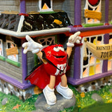 キャンディディッシュ 【M&M's（エムアンドエムズ）】 Haunted House Tours（ホーンテッドハウス・ツアー） ライトアップ ハロウィン Department 56社製 箱付き