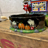 キャンディディッシュ 【M&M's（エムアンドエムズ）】 Haunted House Tours（ホーンテッドハウス・ツアー） ライトアップ ハロウィン Department 56社製 箱付き