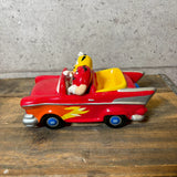 キャンディディッシュ 【M&M's（エムアンドエムズ）】 HOT ROD CAR（ホットロッドカー） レッドコンバーチブル 陶器製