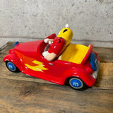 キャンディディッシュ 【M&M's（エムアンドエムズ）】 HOT ROD CAR（ホットロッドカー）レッド 陶器製