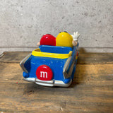 キャンディディッシュ 【M&M's（エムアンドエムズ）】 HOT ROD CAR（ホットロッドカー） ブルー クラシックカー 陶器製
