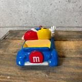 キャンディディッシュ 【M&M's（エムアンドエムズ）】 HOT ROD CAR（ホットロッドカー）ブルー 陶器製