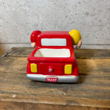 キャンディディッシュ 【M&M's（エムアンドエムズ）】 PICKUP TRUCK（ピックアップトラック） ブルー×レッド 陶器製