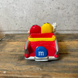 キャンディディッシュ 【M&M's（エムアンドエムズ）】 HOT ROD CAR（ホットロッドカー） レッドコンバーチブル 陶器製