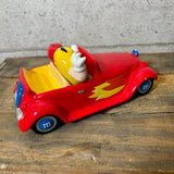 キャンディディッシュ 【M&M's（エムアンドエムズ）】 HOT ROD CAR（ホットロッドカー）レッド 陶器製