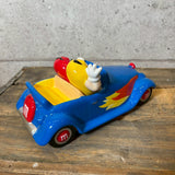 キャンディディッシュ 【M&M's（エムアンドエムズ）】 HOT ROD CAR（ホットロッドカー）ブルー 陶器製