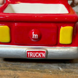 キャンディディッシュ 【M&M's（エムアンドエムズ）】 PICKUP TRUCK（ピックアップトラック） レッド×ブラック 陶器製