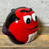 クッキージャー【M&M's（エムアンドエムズ）】 レッド フェイス キャンディディッシュ Galerie社製